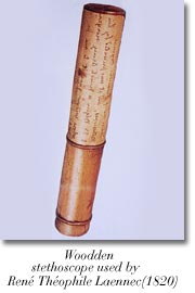 Wooden stethoscope used by Laennec